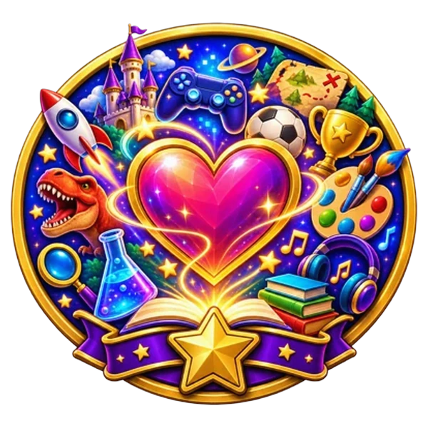 Little Legends badge representing children's favorite interests inspiring their adventure.